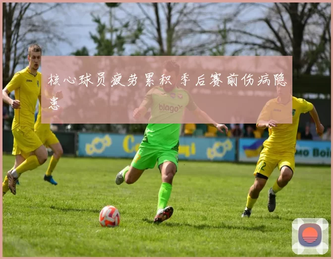 核心球员疲劳累积 季后赛前伤病隐患