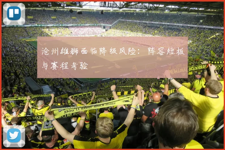 沧州雄狮面临降级风险：阵容短板与赛程考验